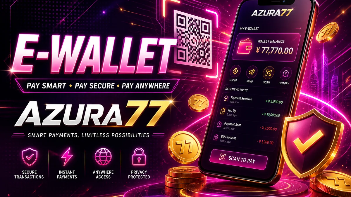 Catatan e-wallet untuk pengguna AZURA77